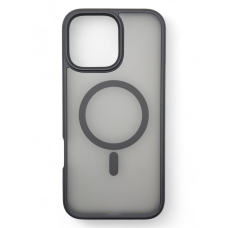 Чохол-накладка BeCover Metal Buttons Case MagSafe для Apple iPhone 16 Pro Max Black (712099)