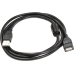 Кабель Atcom USB - USB (M/F), 1.5 м, феритовий фільтр, Black