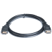 Кабель REAL-EL HDMI - HDMI v2.0 M/M, 2 м, чорний (EL123500012) пакет