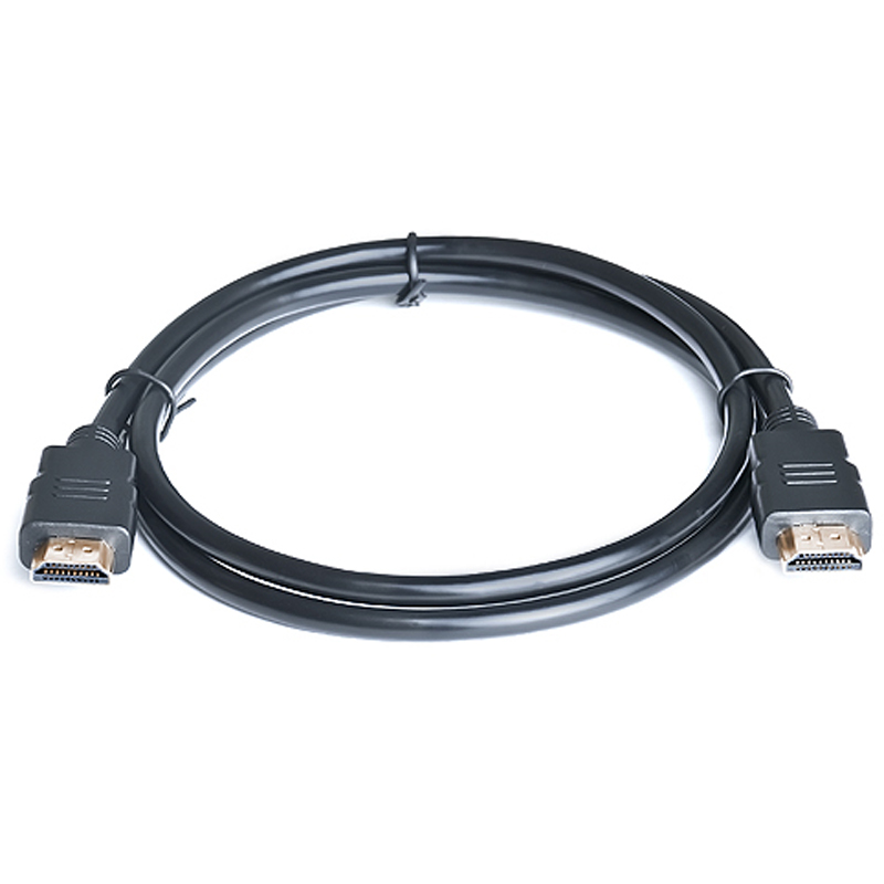 Кабель REAL-EL HDMI - HDMI v2.0 M/M, 2 м, чорний (EL123500012) пакет