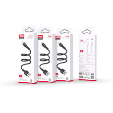 Кабель XO NB230-AC USB - USB Type-C (M/M), 1 м, Black (6920680833443)