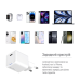 Мережевий зарядний пристрій ColorWay GaN Mini 35W PD Port PPS USB-C White (CW-CHS056PD-WT)