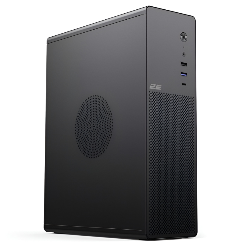 Корпус 2E Credo Slim V90B-400 Black 400W