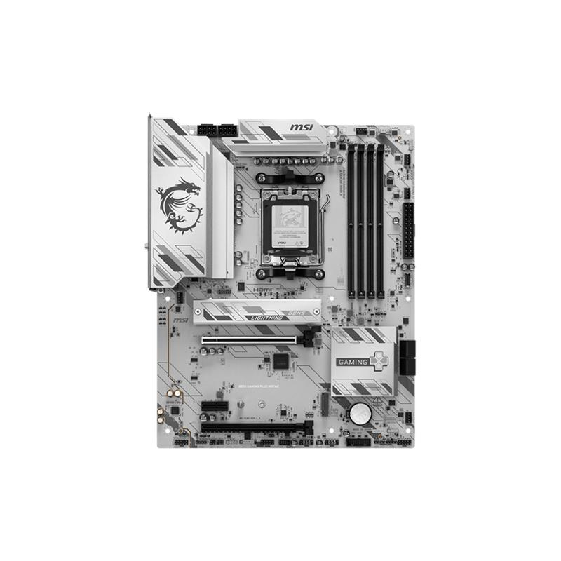 Материнcька плата MSI B850 GAMING PLUS WIFI6E sAM5 B850 4xDDR5 M.2 HDMI DP WiFi BT ATX