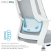 Крісло офісне OfficePro Harmony OC310-W-LG-LG White/Light Gray