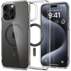 Чохол-накладка Spigen Ultra Hybrid MagFit для Apple iPhone 15 Pro Carbon Fiber (ACS06717)