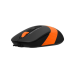 Миша A4Tech FM10S Orange/Black USB