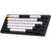 Клавіатура бездротова GamePro Asgard Valhalla QLAB Sakura Switch Black (MK160-B-QS-PRO)