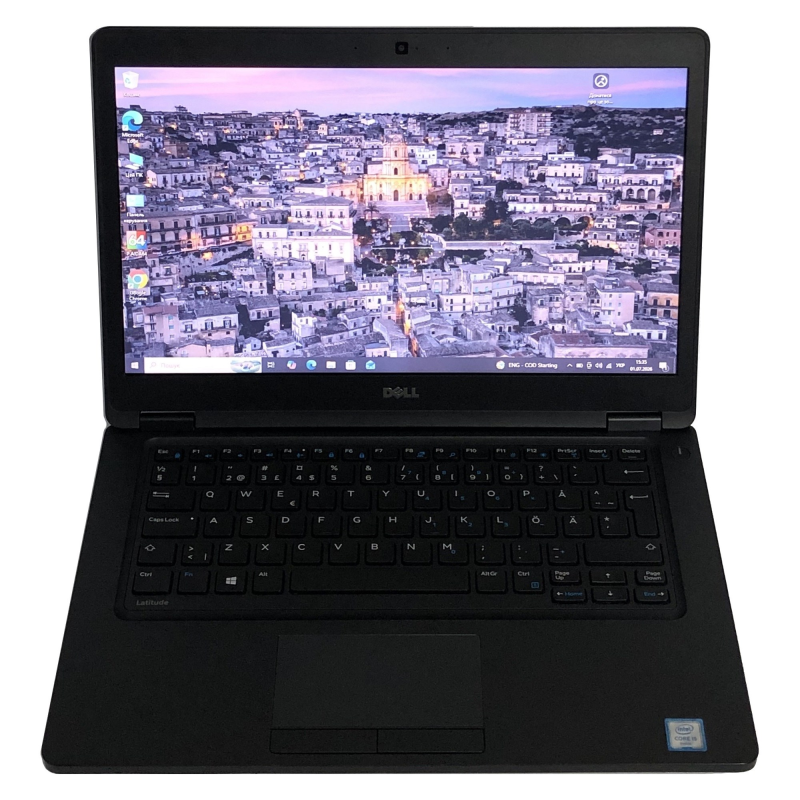 Ноутбук Dell Latitude 5480 / 14" (1366x768) / i5-6440HQ / 8GB / 128GB SSD / Win10Pro - Б/в