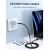 Кабель Cabletime USB Type-C - USB Type-C (M/M) PD 100W, 1 м, Black (CU03L)