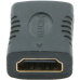 Адаптер Cablexpert HDMI - HDMI (F/F), F19, Black (A-HDMI-FF)