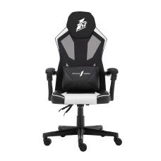 Крісло для геймерів 1stPlayer P01 Black White