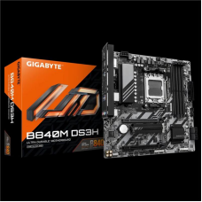 Материнська плата GIGABYTE B840M DS3H sAM5 B840 4xDDR5 M.2 HDMI DP mATX