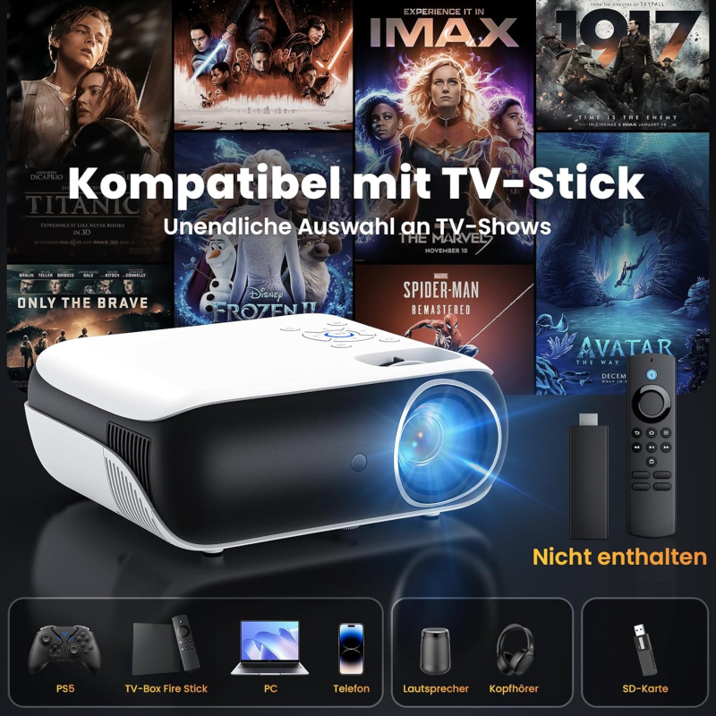Проєктор Hopvision H1 Full HD (4262456720031)