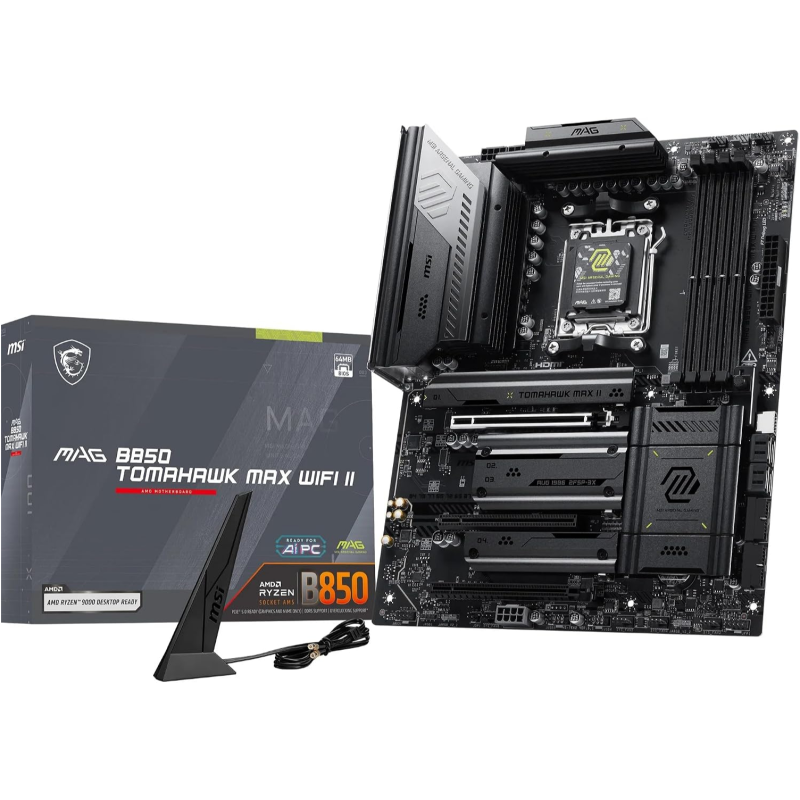 Материнська плата MSI MAG B850 Tomahawk Max WiFi II Socket AM5