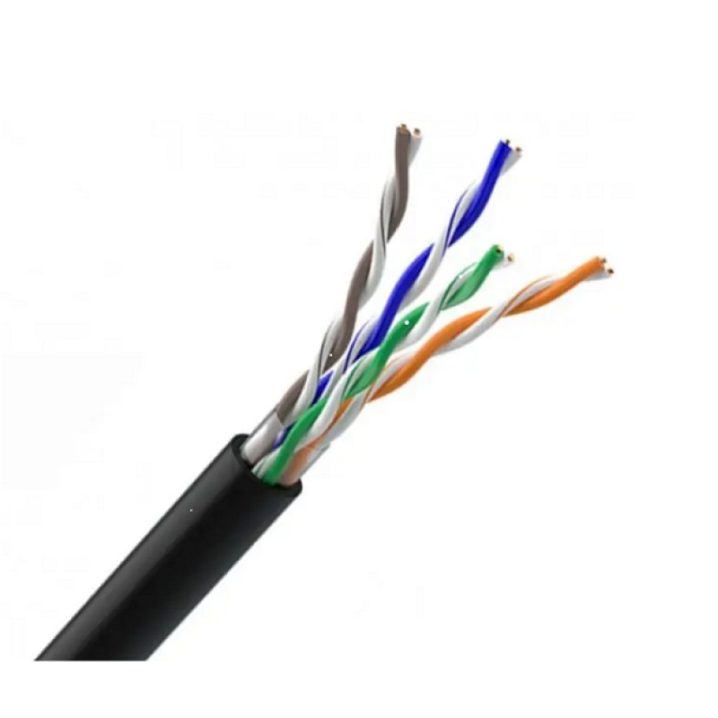 Кабель для зовнішньої прокладки OK-Net КПП-ВП (100) UTP, CAT5e, 4х2х0.5, бухта 305м (49224)