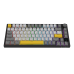 Клавіатура бездротова Ajazz AK820 Pro Flying Fish Switch Black RGB With Screen (AK820PRO-FF-BGY)