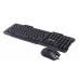 Комплект (клавіатура, миша) Maxxter KMS-CM-02-UA Black