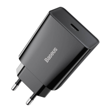 Мережевий зарядний пристрій Baseus Speed Mini PD Charger (1USB-C) 20W Black (CCFS-SN01)