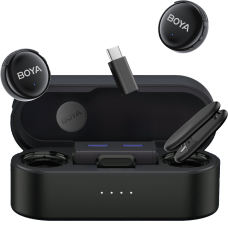 Мікрофон BOYA LINK 3-02 Type-C/TRS Black
