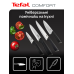 Набір ножів Tefal Comfort 5 предметів (K2215S55)