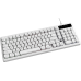 Клавіатура Ajazz AF98 Black USB-C White (AF98-W)
