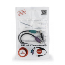 Контролер Cablexpert (UAPS12-BK), USB 1.1/2 x PS/2, 0.3 м, чорний