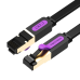 Патч-корд Vention CAT7 SSTP Ethernet, 0.5 m, Black (ICABD)