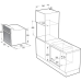 Духова шафа Gorenje BO6635E01B