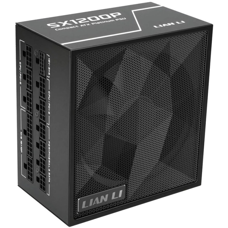 Блок живлення Lian Li SX1200P Black, EU Cord (G9P.SX1200P.B000.EU)