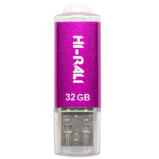 Флеш-накопичувач USB 32GB Hi-Rali Rocket Series Violet (HI-32GBVCVI)
