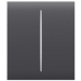 Центральна кнопка Ajax CenterButton (2-gang) Graphite