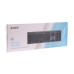 Клавіатура бездротова A4Tech FBX50C Grey