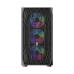 Корпус 1stPlayer AY7-BK-4F1 Black без БЖ