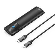 Зовнішня кишеня Orico SSD Enclosure M.2, USB 3.2 Type-C, Black (HC380503)