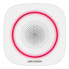 Бездротова сирена Hikvision DS-PS1-I-WE-Red