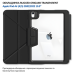Чохол-книжка BeCover Rugged Origami Transparent з кріпленням Apple Pencil для Apple iPad Air (4/5) 2020/2022 10.9