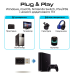 Bluetooth-адаптер аудіо Promate BlueLink Bluetooth 5.0 Black