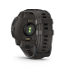 Смарт-годинник Garmin Instinct E 45 mm Black with Charcoal Silicone Band (010-02933-13)