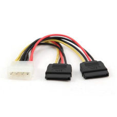 Кабель живлення Cablexpert (CC-SATA-PSY-0.3M) Molex M/F - 2хSATA, 0.03 м Кабель живлення Cablexpert (CC-SATA-PSY-0.3M) Molex M/F - 2хSATA, 0.03 м