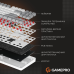 Клавіатура GamePro Genesis Metallic MK110W Outemu Red Swithes USB White