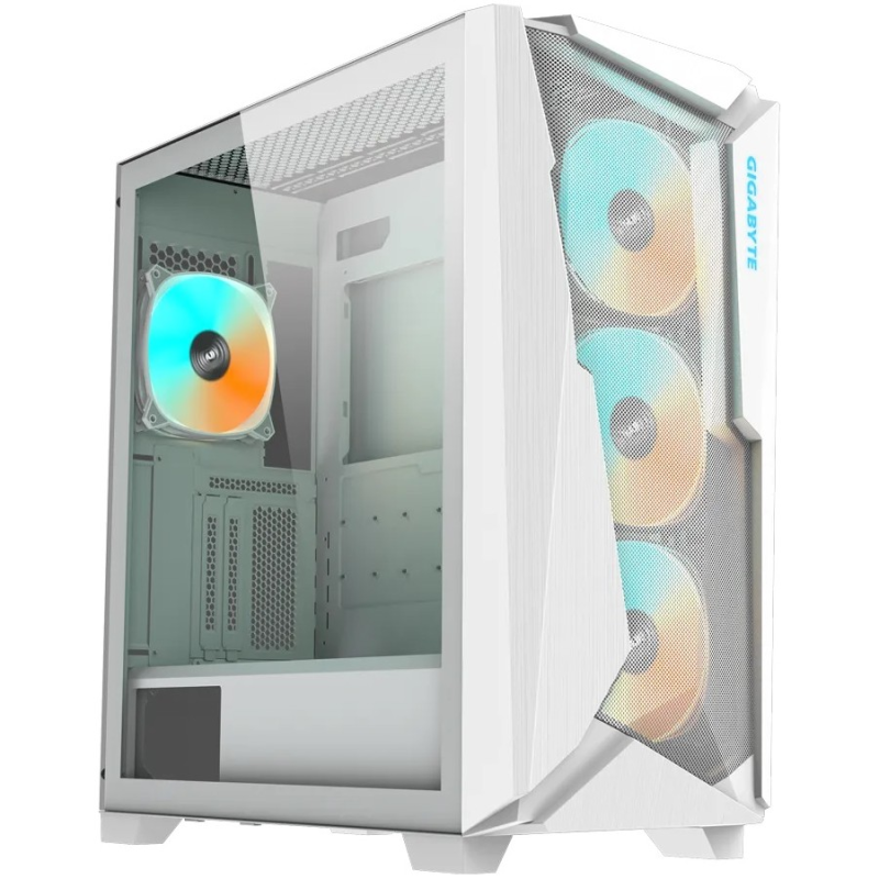 Корпус Gigabyte C301 Glass V2 White без БЖ (C301GW V2)