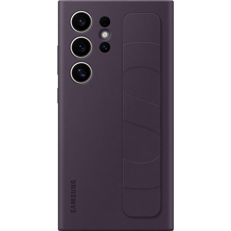 Чохол-накладка Samsung Standing Grip Case для Samsung Galaxy S24 Ultra SM-S928 Dark Violet (EF-GS928CEEGWW)