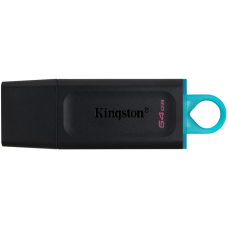 Флеш-накопичувач USB3.2 64GB Kingston DataTraveler Exodia Black/Teal (DTX/64GB)