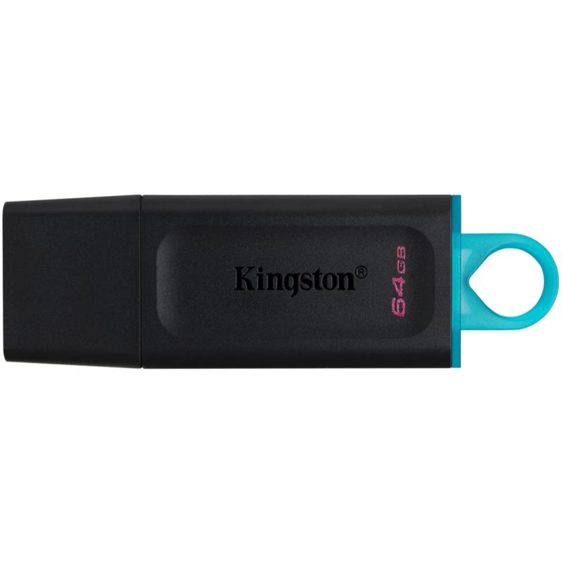 Флеш-накопичувач USB3.2 64GB Kingston DataTraveler Exodia Black/Teal (DTX/64GB)