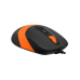 Миша A4Tech FM10S Orange/Black USB