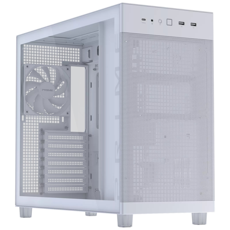 Корпус Asus Prime AP303 TG White (90DC00V3-B39010)
