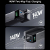 Універсальна мобільна батарея Anker PowerCore 737 GaNPrime 24000 mAh 140W Black (A1289011)