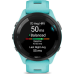 Смарт-годинник Garmin Forerunner 265 Black Bezel with Aqua Case and Aqua/Black Silicone Band (010-02810-12)
