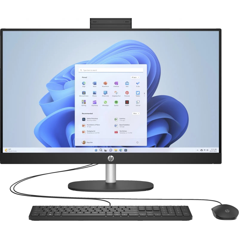 Моноблок HP All-in-One 27-cr0069ua (AR0N6EA) Black